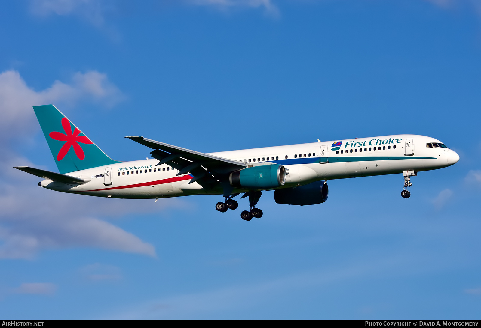 Aircraft Photo of G-OOBH | Boeing 757-236 | First Choice Airways | AirHistory.net #639752