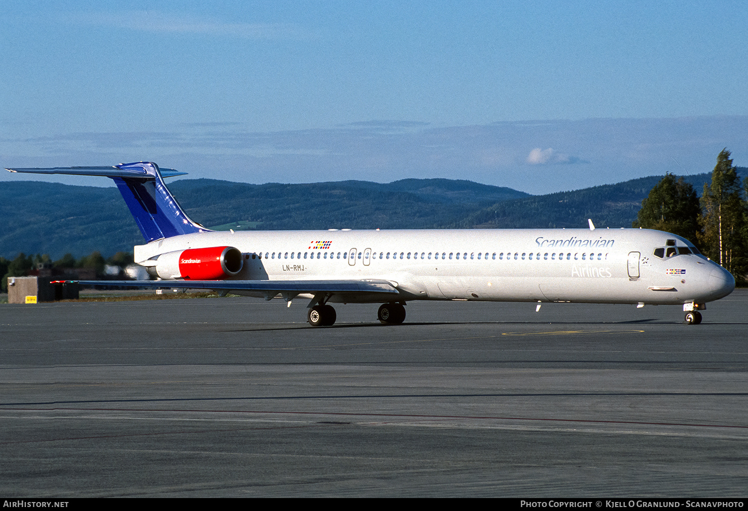 Aircraft Photo of LN-RMJ | McDonnell Douglas MD-81 (DC-9-81) | Scandinavian Airlines - SAS | AirHistory.net #639757
