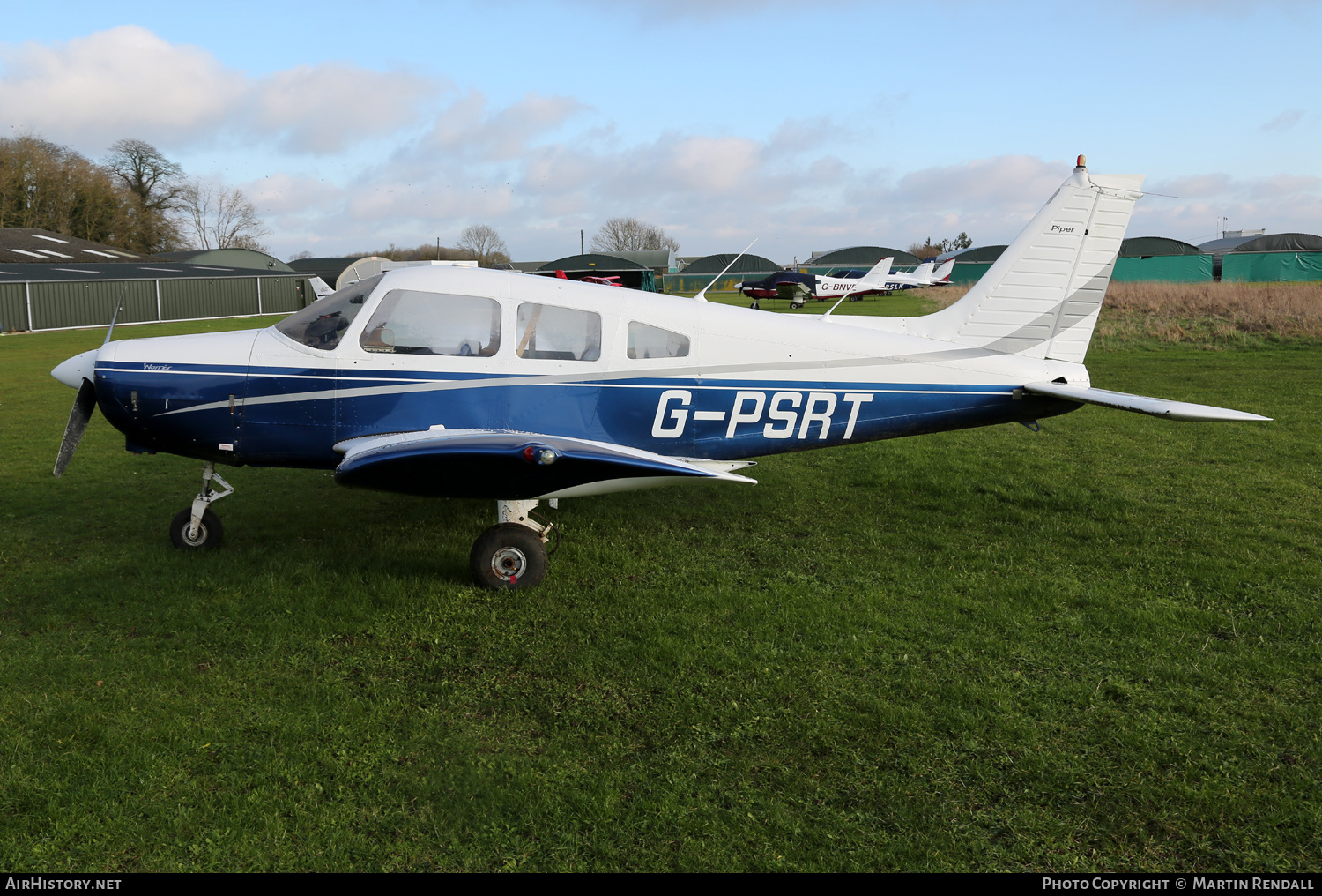 Aircraft Photo of G-PSRT | Piper PA-28-151 Cherokee Warrior | AirHistory.net #639758