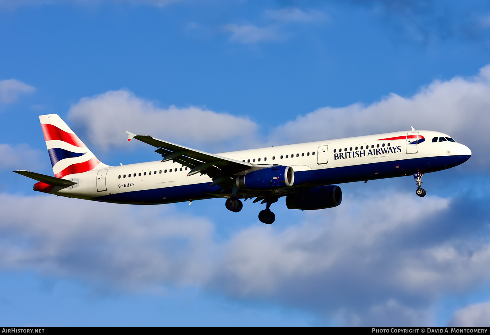 Aircraft Photo of G-EUXF | Airbus A321-231 | British Airways | AirHistory.net #639788