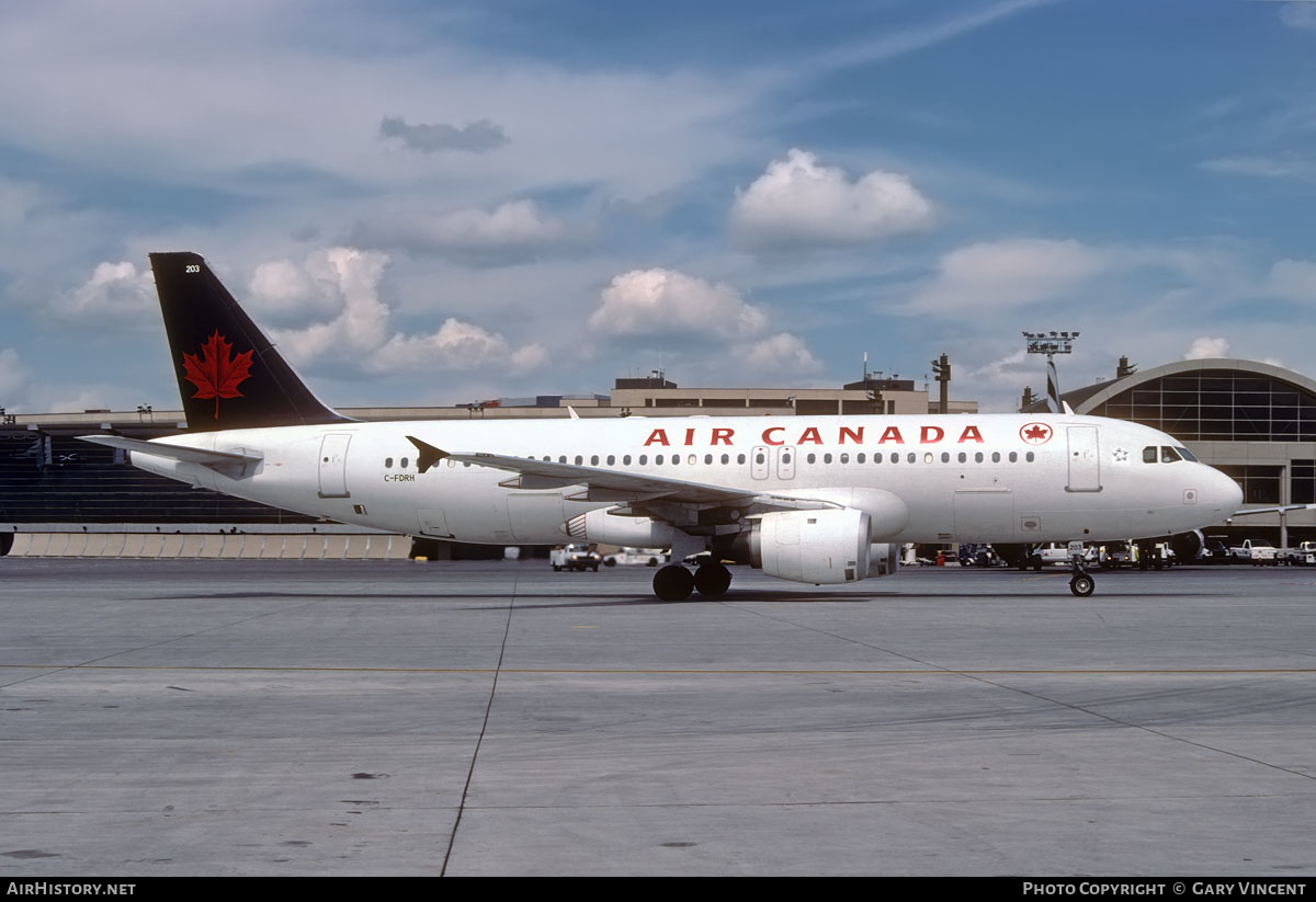 Aircraft Photo of C-FDRH | Airbus A320-211 | Air Canada | AirHistory.net #639792