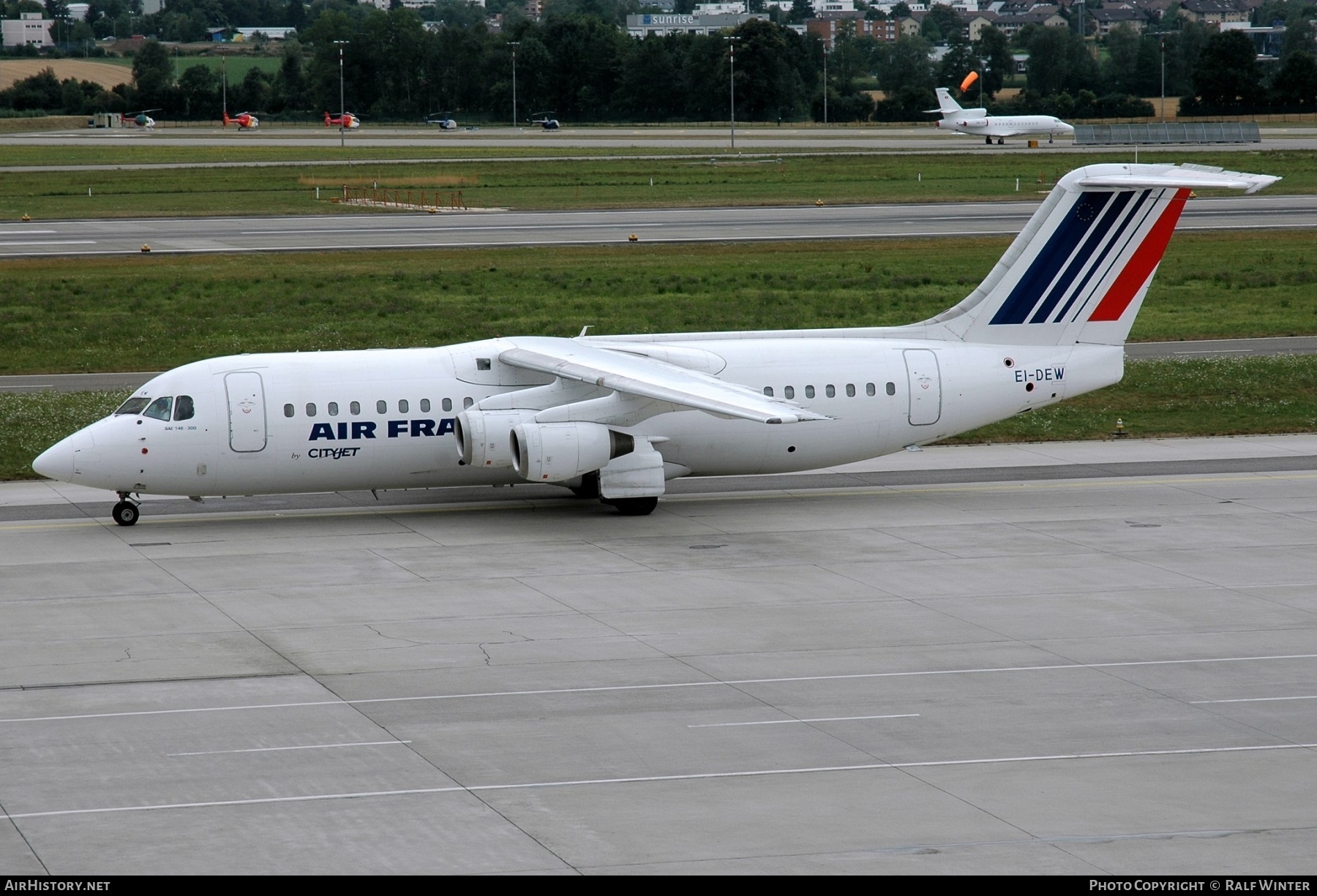 Aircraft Photo of EI-DEW | British Aerospace BAe-146-300 | Air France | AirHistory.net #639866