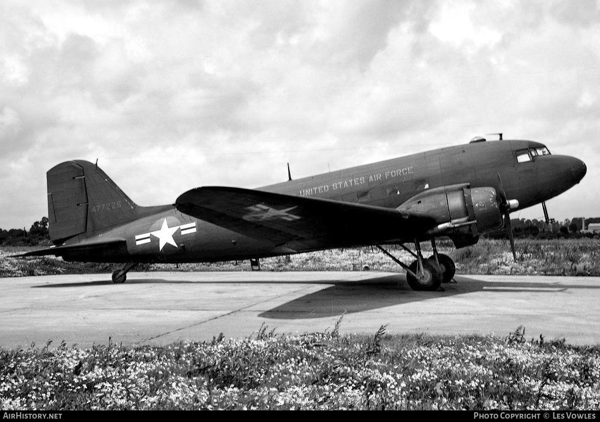 Aircraft Photo of 44-77226 / 477226 | Douglas VC-47D Skytrain | USA - Air Force | AirHistory.net #639876