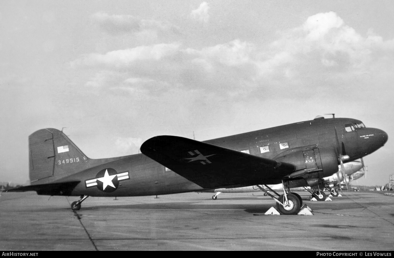 Aircraft Photo of 43-49515 / 349515 | Douglas C-47B Skytrain | USA - Air Force | AirHistory.net #639877