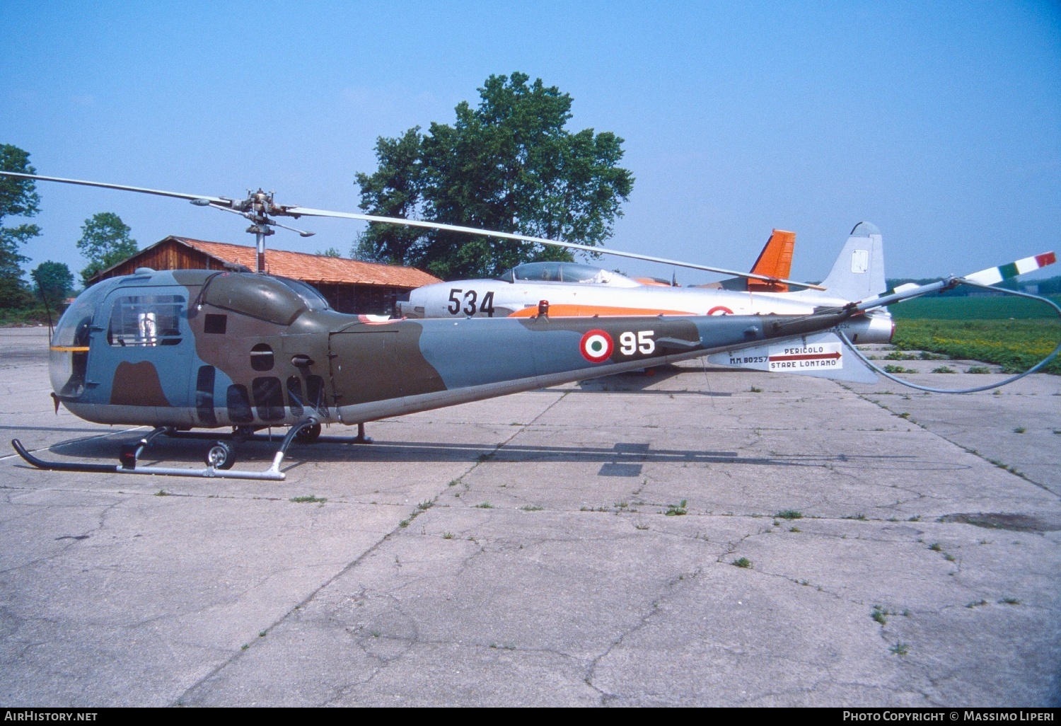 Aircraft Photo of MM80257 | Agusta AB-47J-3 Ranger | Italy - Air Force | AirHistory.net #639893