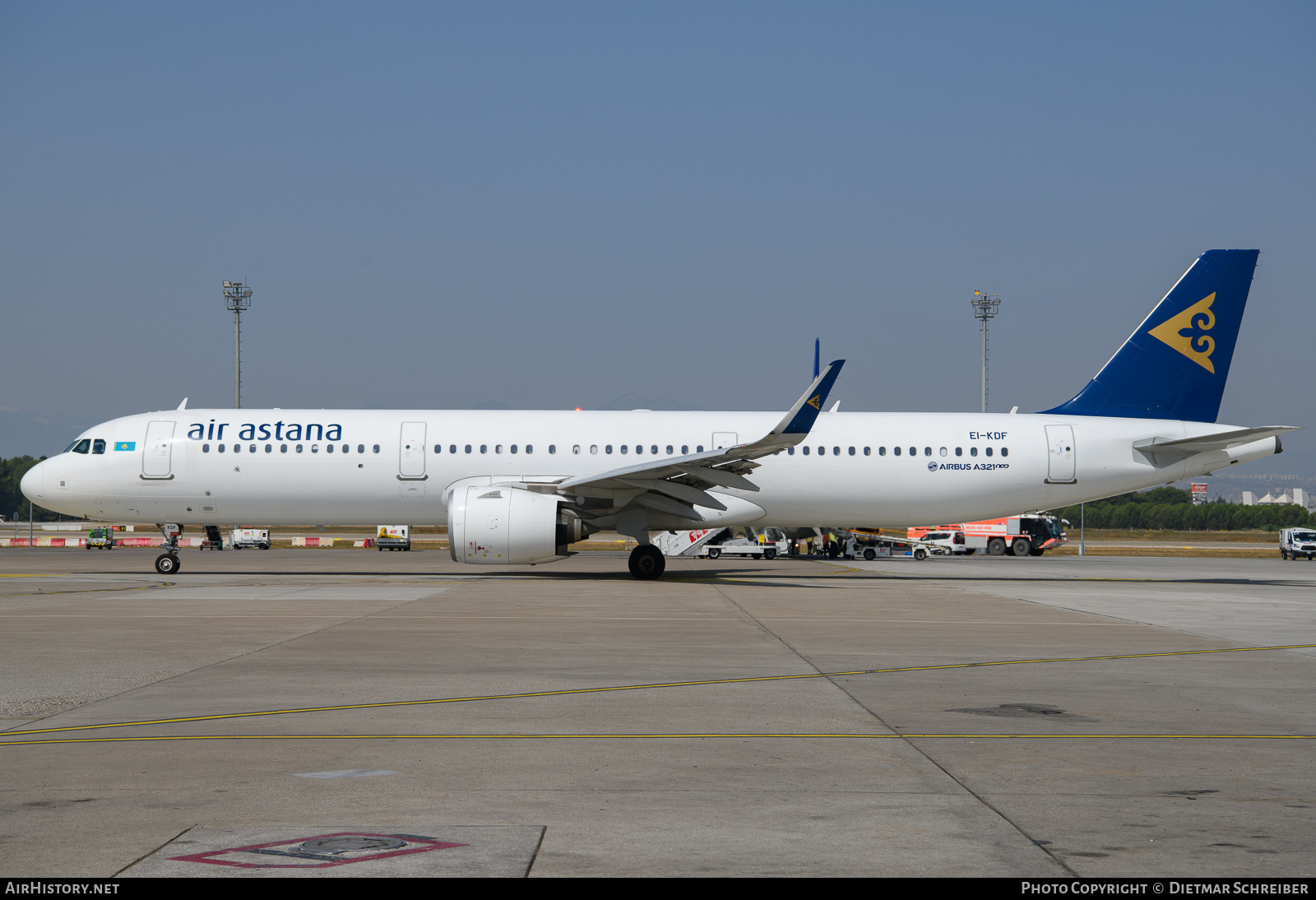 Aircraft Photo of EI-KDF | Airbus A321-271N | Air Astana | AirHistory.net #639902