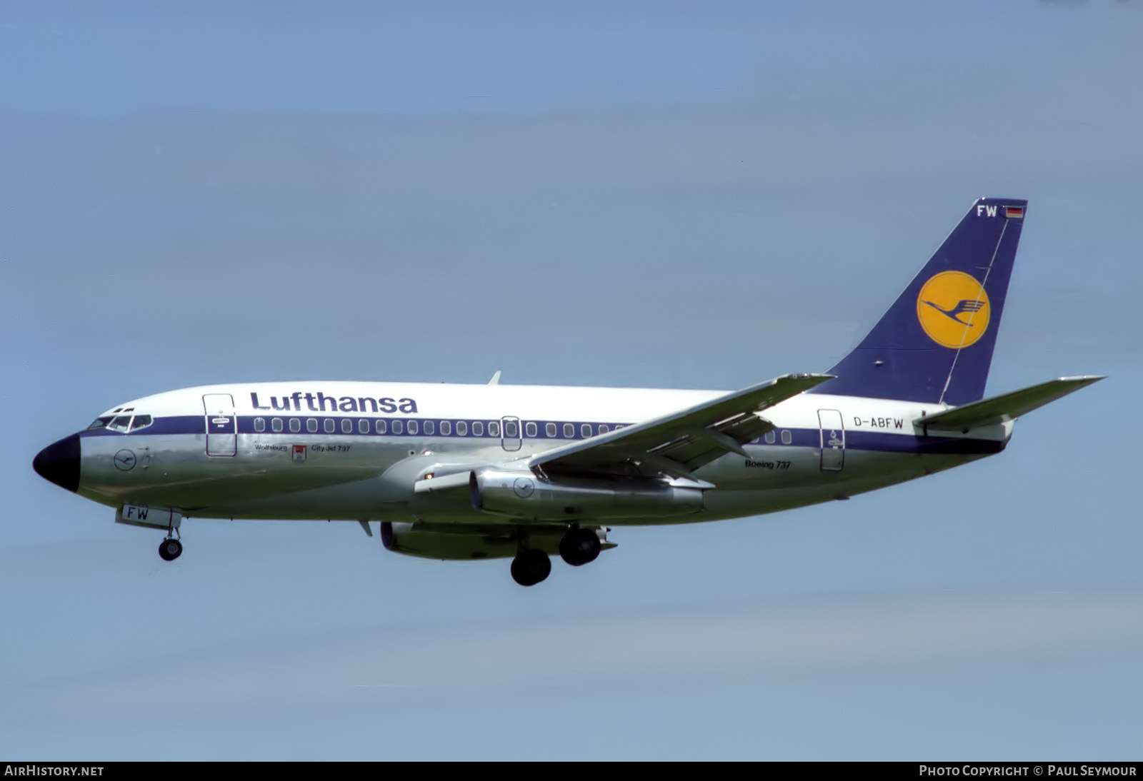 Aircraft Photo of D-ABFW | Boeing 737-230/Adv | Lufthansa | AirHistory.net #639919