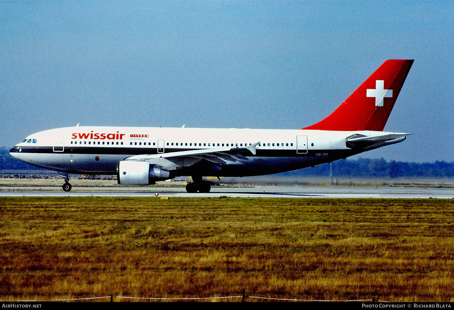 Aircraft Photo of HB-IPF | Airbus A310-322 | Swissair | AirHistory.net #639927