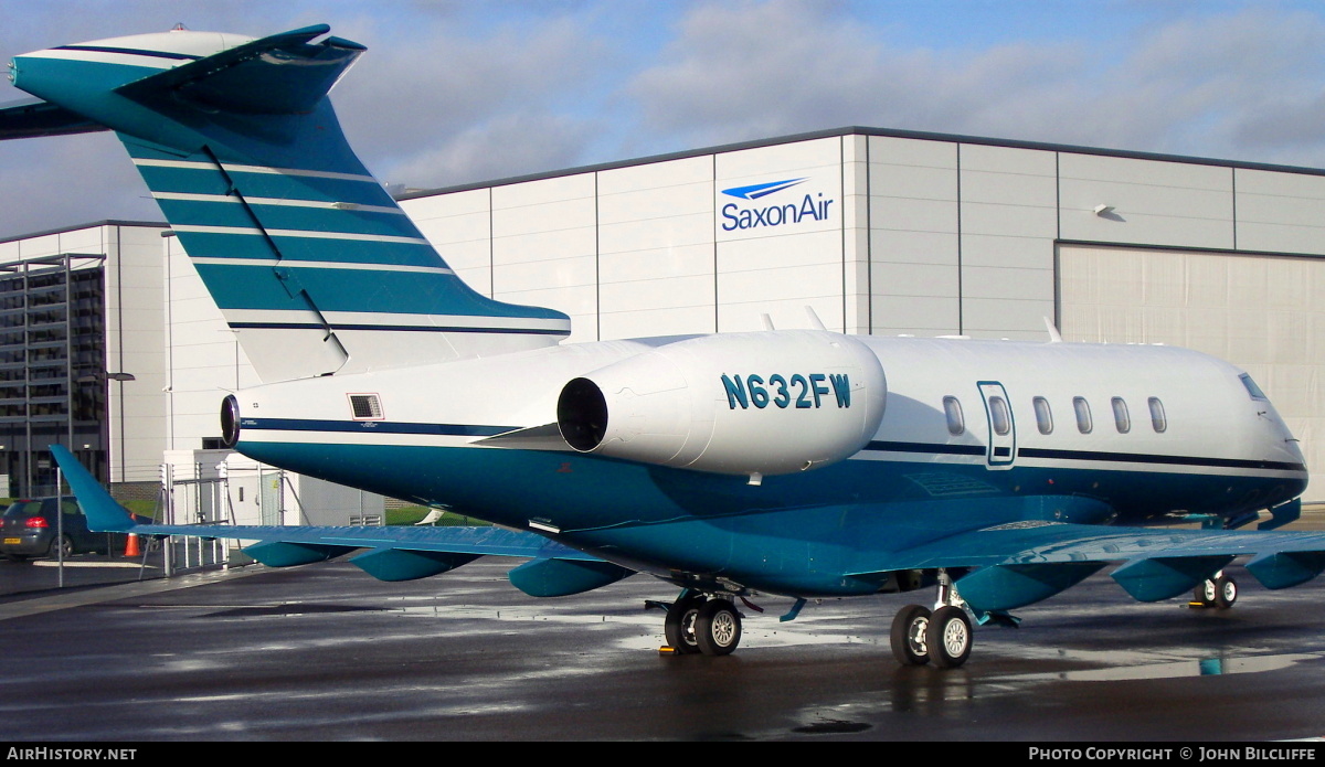 Aircraft Photo of N632FW | Bombardier Challenger 300 (BD-100-1A10) | AirHistory.net #639938