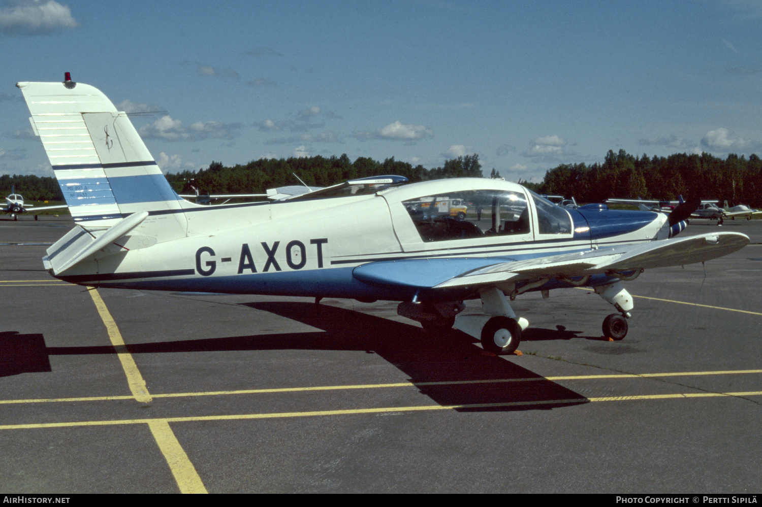 Aircraft Photo of G-AXOT | Morane-Saulnier MS-893A Rallye Commodore 180 | AirHistory.net #639939