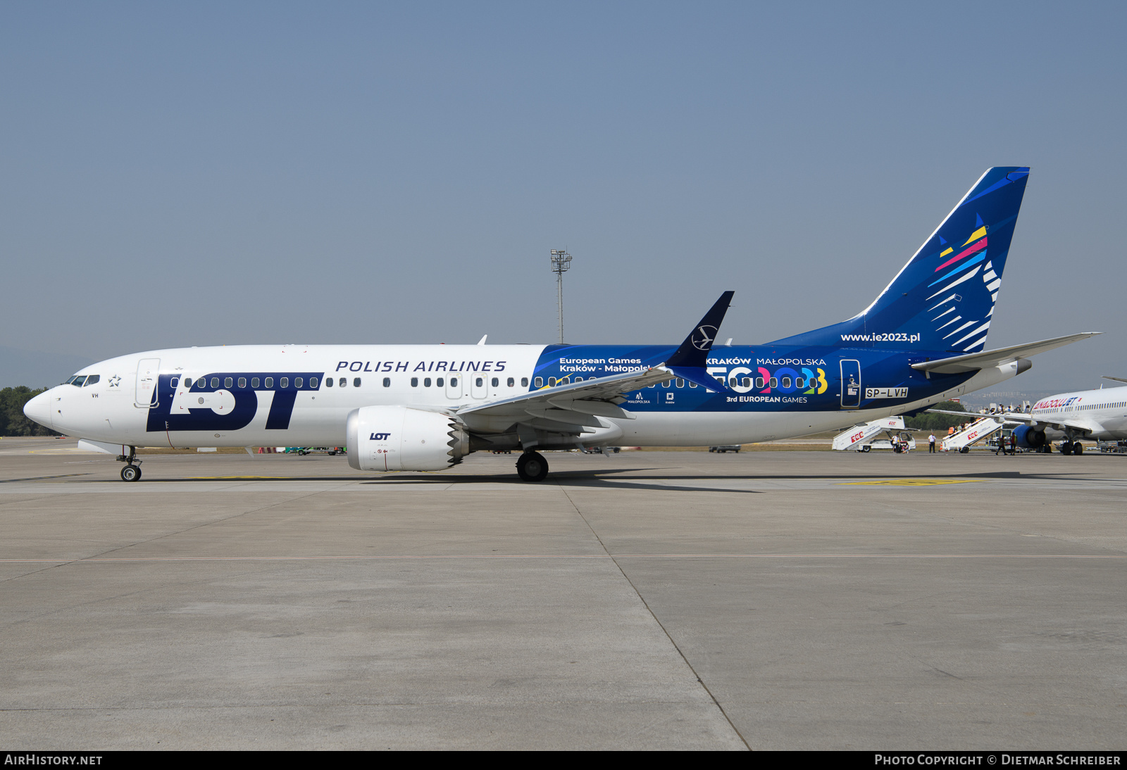 Aircraft Photo of SP-LVH | Boeing 737-8 Max 8 | LOT Polish Airlines - Polskie Linie Lotnicze | AirHistory.net #639940