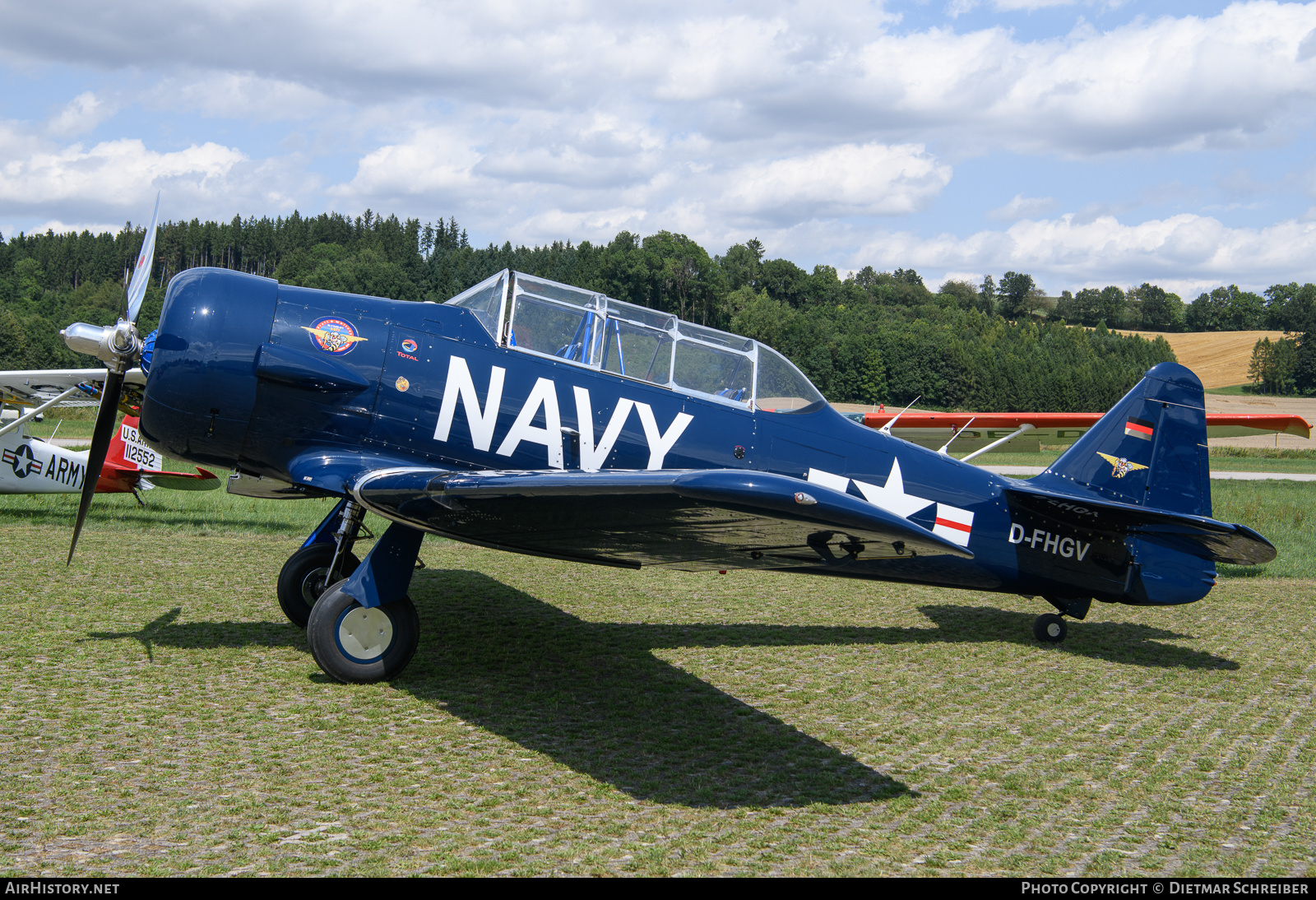 Aircraft Photo of D-FHGV | North American AT-16 Harvard II/Super Six | USA - Navy | AirHistory.net #639948