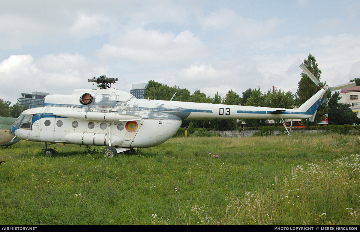 Aircraft Photo of 03 | Mil Mi-8T | Romania - Air Force | AirHistory.net #639950