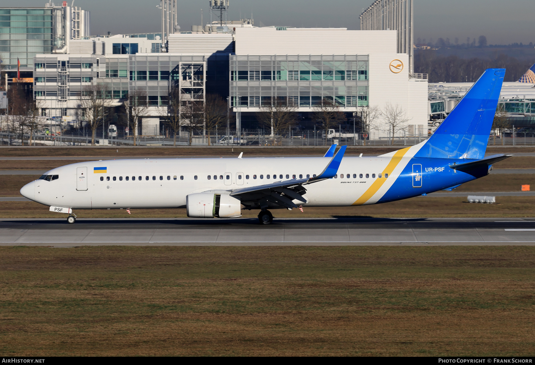 Aircraft Photo of UR-PSF | Boeing 737-84R | AirHistory.net #639956