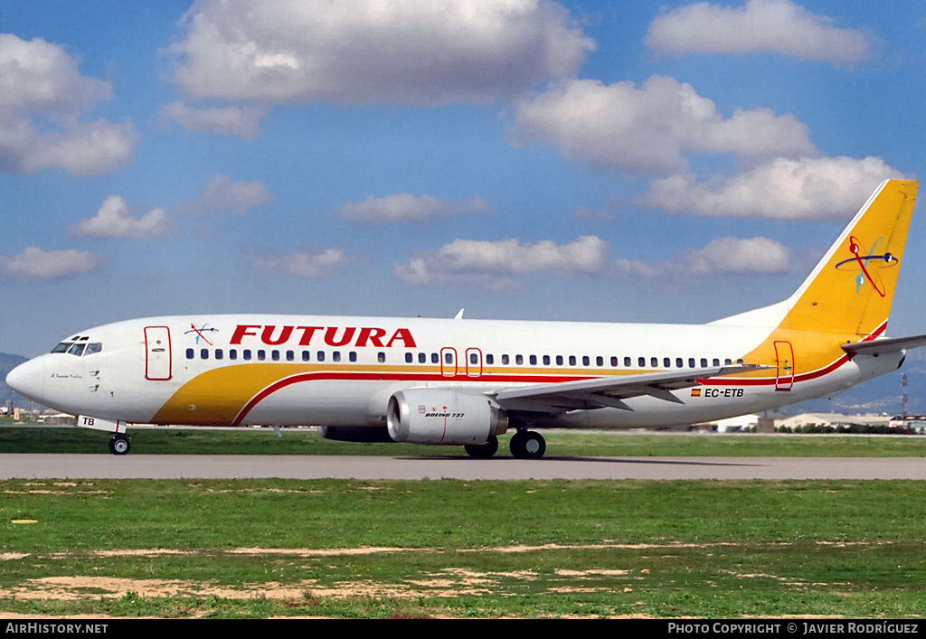 Aircraft Photo of EC-ETB | Boeing 737-4Y0 | Futura International Airways | AirHistory.net #639960