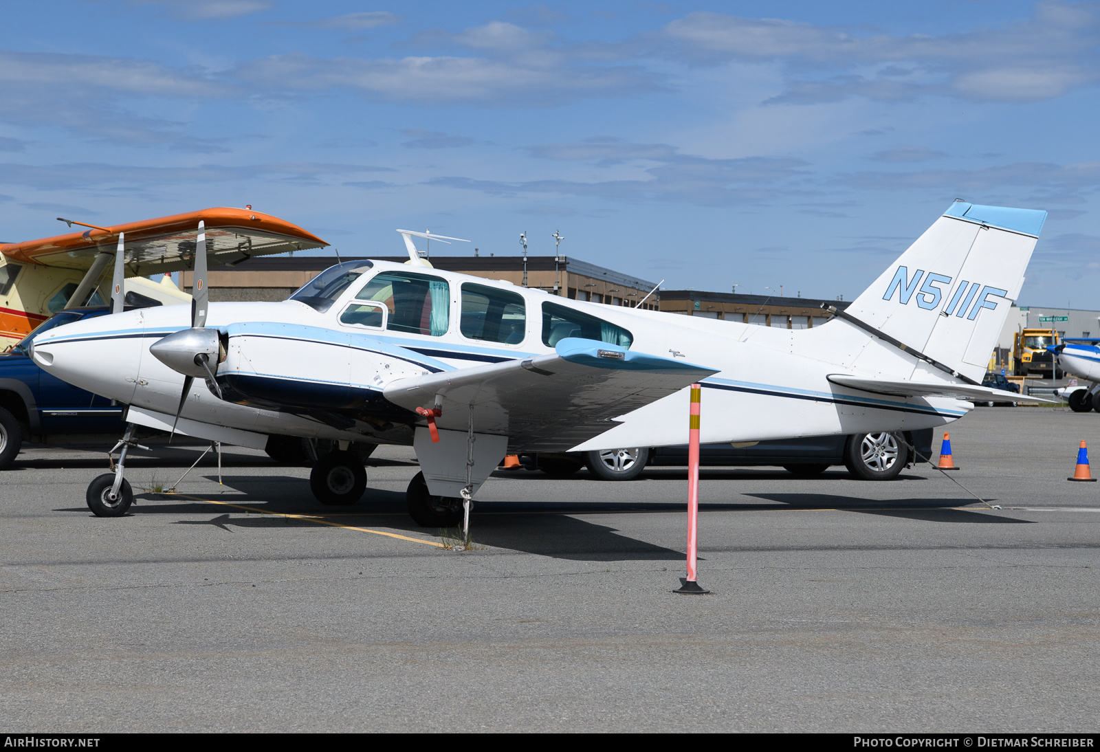Aircraft Photo of N511F | Beech B95 Travel Air | AirHistory.net #639966