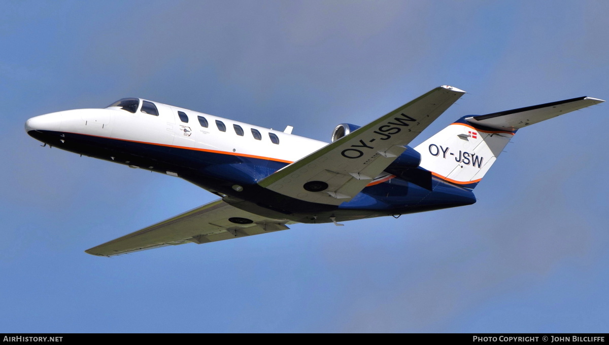 Aircraft Photo of OY-JSW | Cessna 525A CitationJet CJ2+ | Flexflight | AirHistory.net #639968