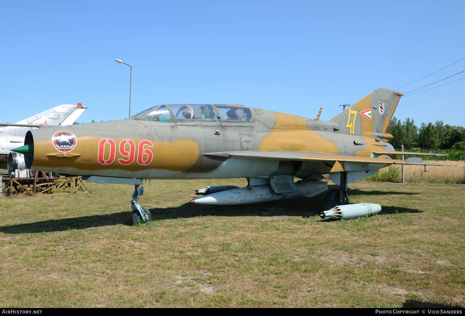 Aircraft Photo of 096 | Mikoyan-Gurevich MiG-21UM | Hungary - Air Force | AirHistory.net #639992