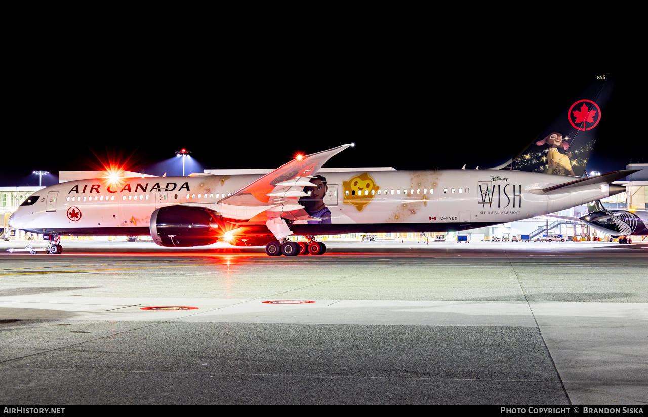 Aircraft Photo of C-FVLX | Boeing 787-9 Dreamliner | Air Canada | AirHistory.net #639995