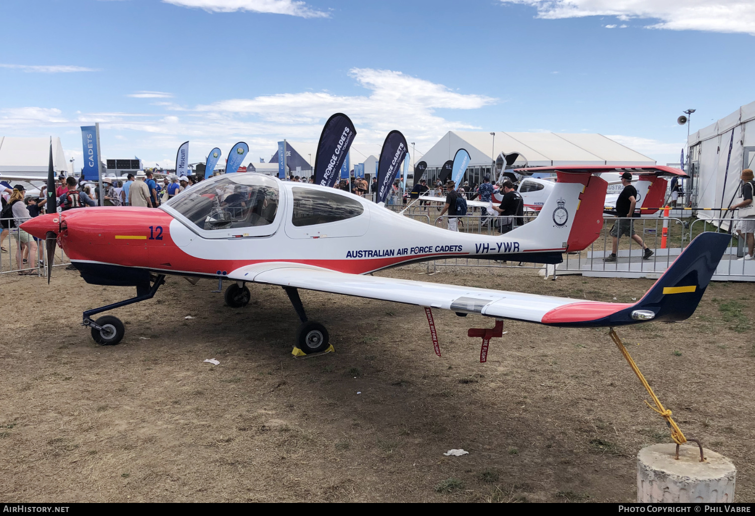 Aircraft Photo of VH-YWR | Diamond DA40 NG Diamond Star | Australian Air Force Cadets | AirHistory.net #640006