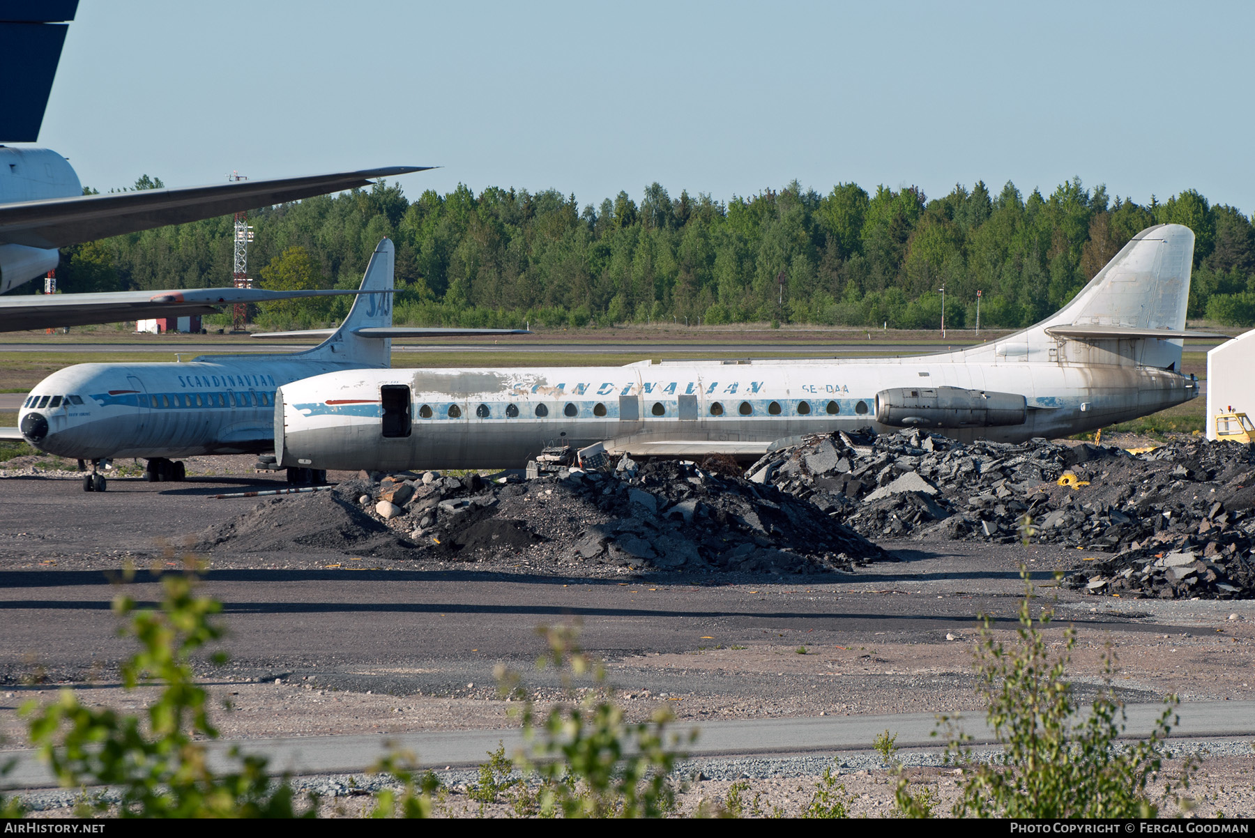 Aircraft Photo of SE-DAA | Sud SE-210 Caravelle III | Scandinavian Airlines System - SAS | AirHistory.net #640019