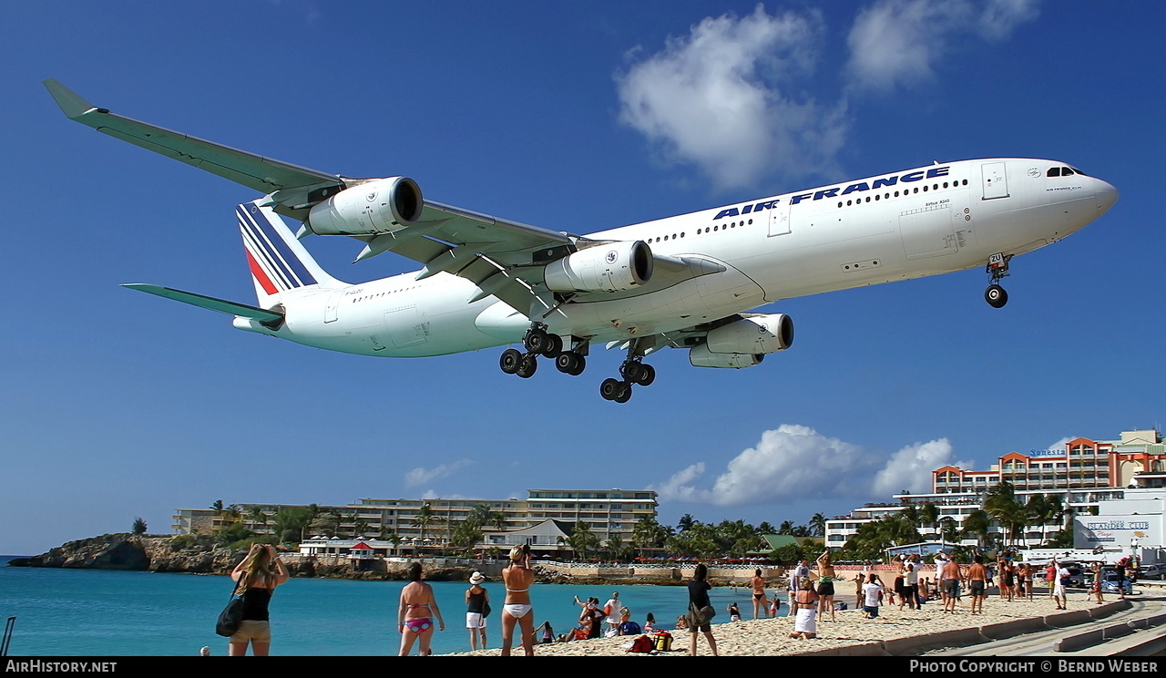 Aircraft Photo of F-GLZU | Airbus A340-313X | Air France | AirHistory.net #640020