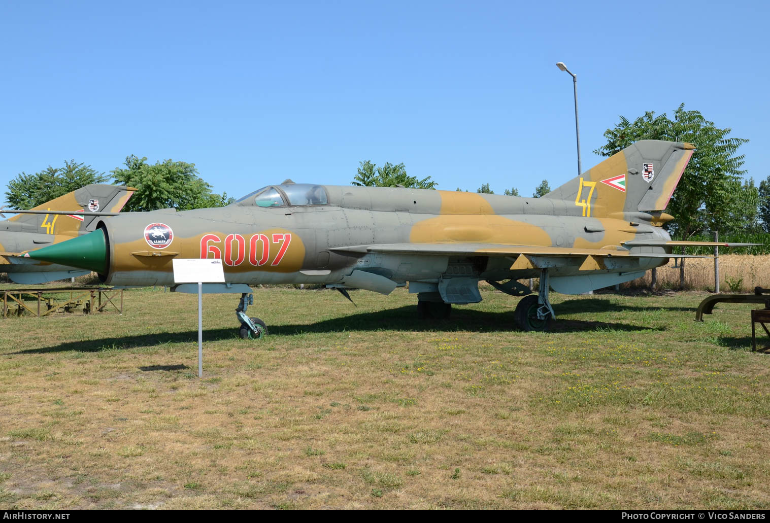 Aircraft Photo of 6007 | Mikoyan-Gurevich MiG-21bis | Hungary - Air Force | AirHistory.net #640041