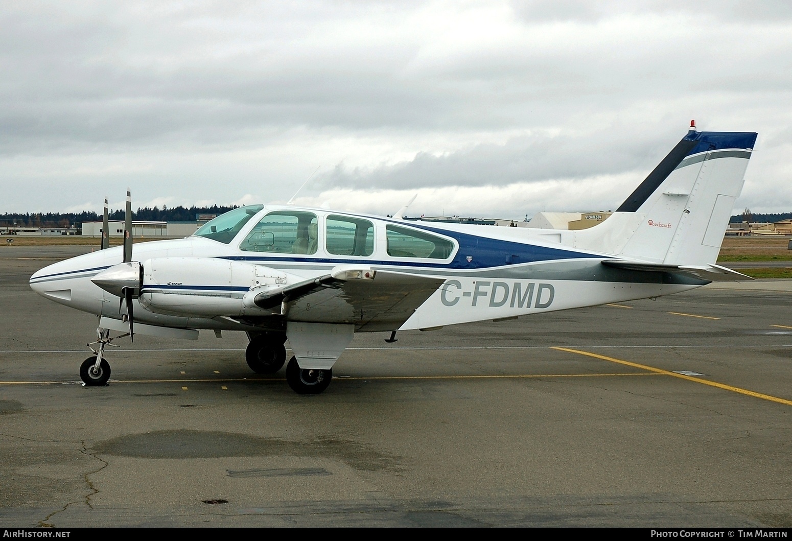 Aircraft Photo of C-FDMD | Beech 95-B55 Baron | AirHistory.net #640049