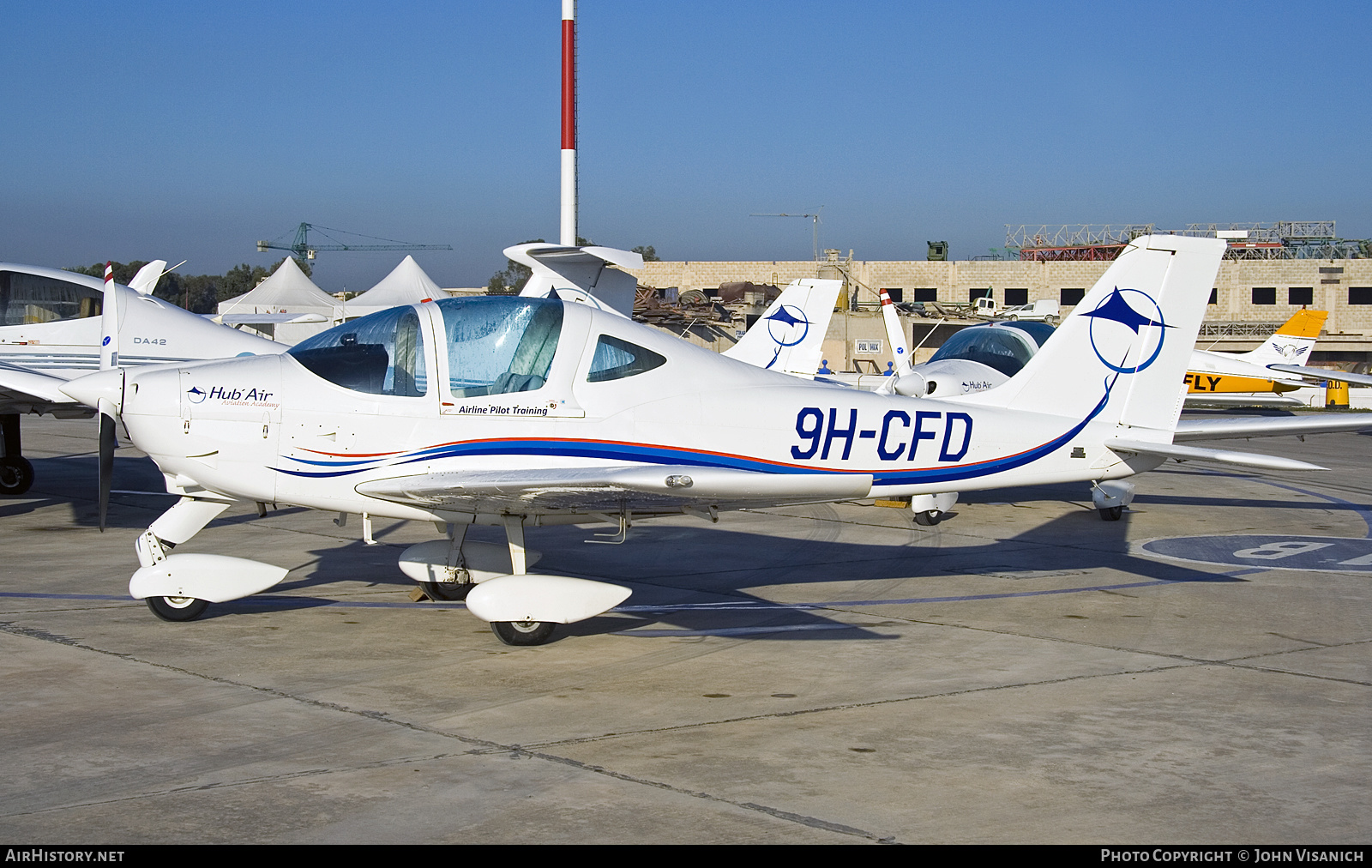 Aircraft Photo of 9H-CFD | Tecnam P-2002JF Sierra | Hub'Air Aviation Academy | AirHistory.net #640059