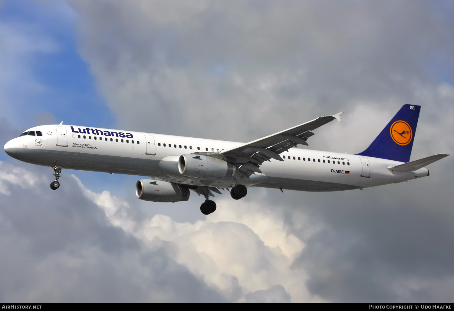Aircraft Photo of D-AISE | Airbus A321-231 | Lufthansa | AirHistory.net #640061