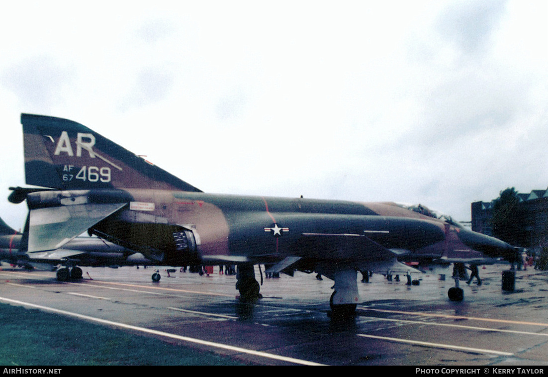 Aircraft Photo of 67-0469 / AF67-469 | McDonnell Douglas RF-4C Phantom II | USA - Air Force | AirHistory.net #640063