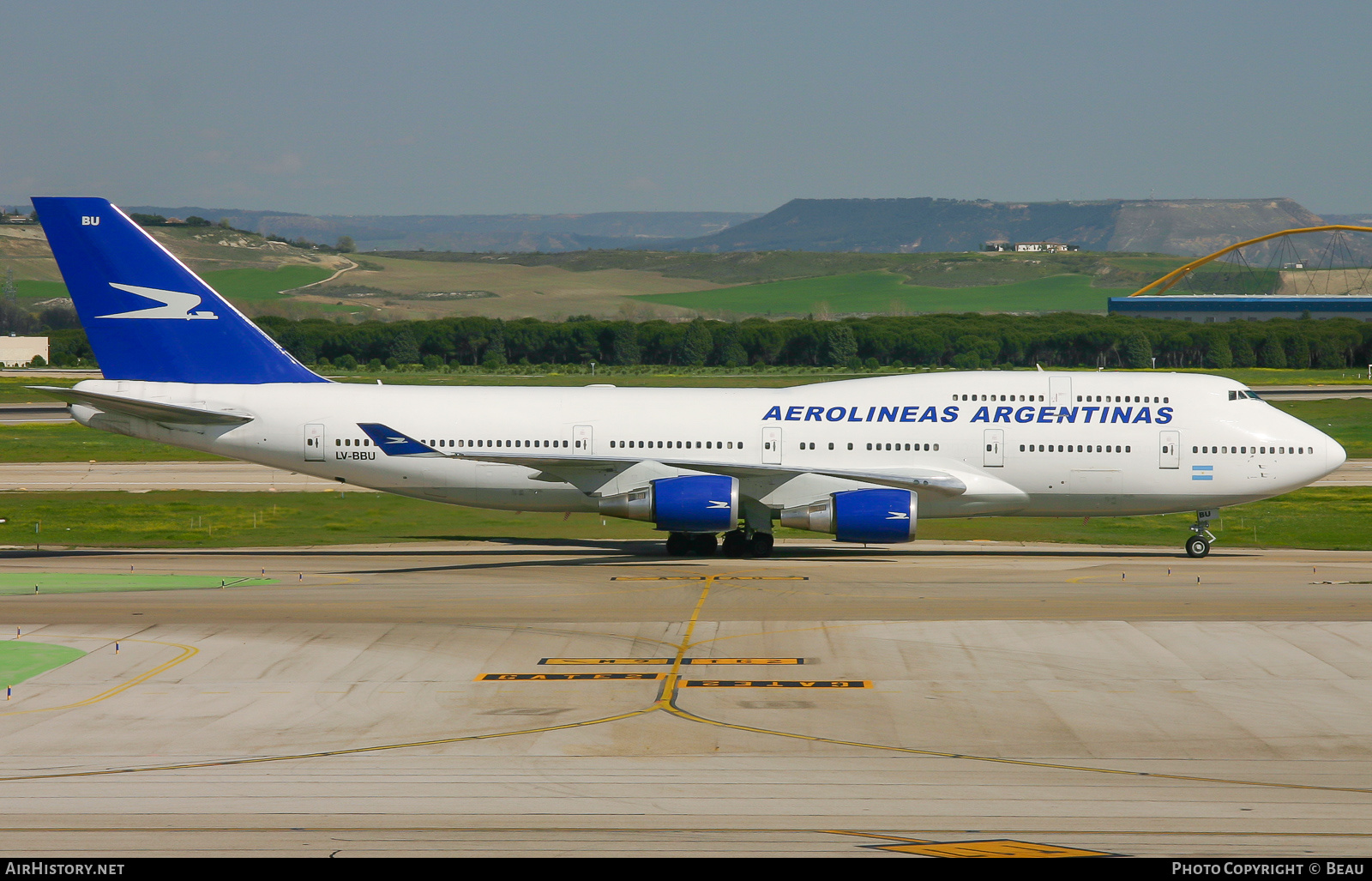 Aircraft Photo of LV-BBU | Boeing 747-475 | Aerolíneas Argentinas | AirHistory.net #640087
