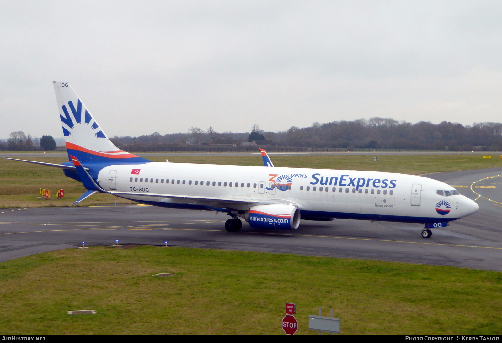 Aircraft Photo of TC-SOG | Boeing 737-800 | SunExpress | AirHistory.net #640090