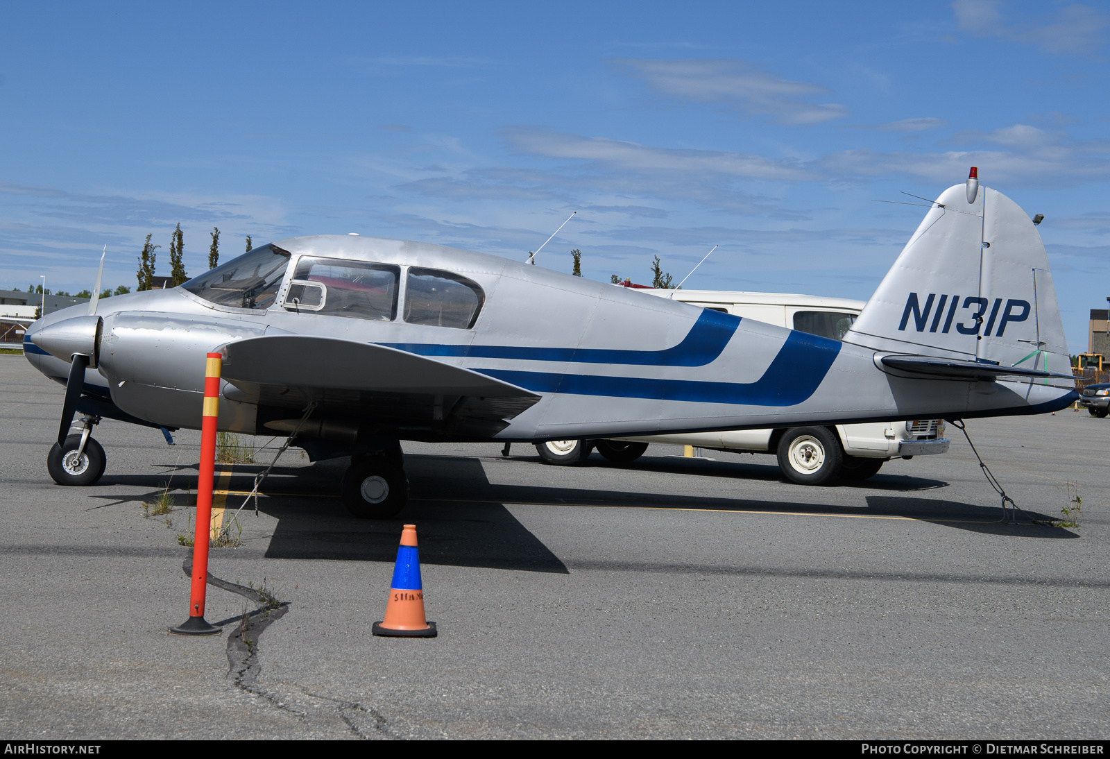 Aircraft Photo of N1131P | Piper PA-23-150 Apache | AirHistory.net #640092