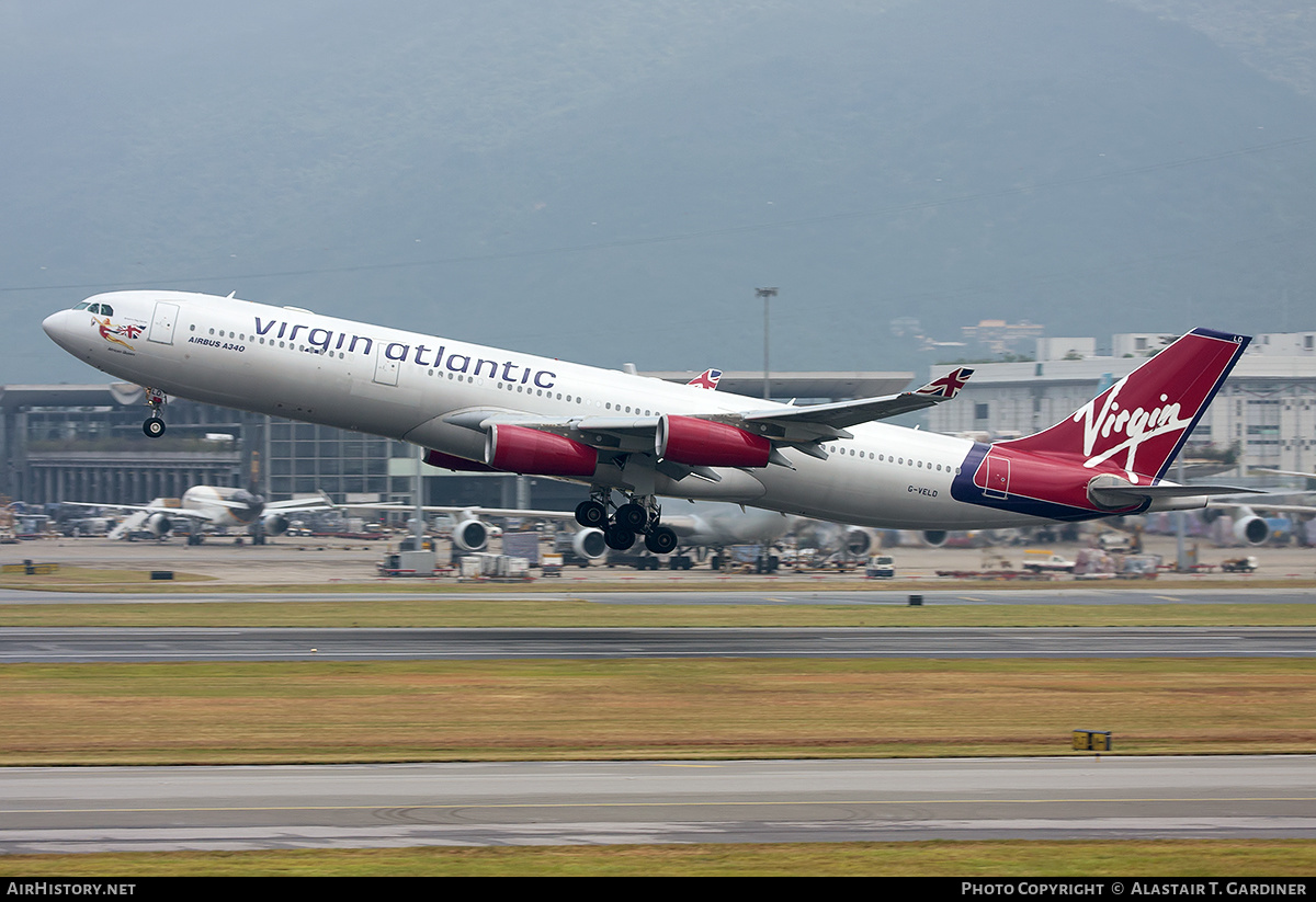 Aircraft Photo of G-VELD | Airbus A340-313 | Virgin Atlantic Airways | AirHistory.net #640095