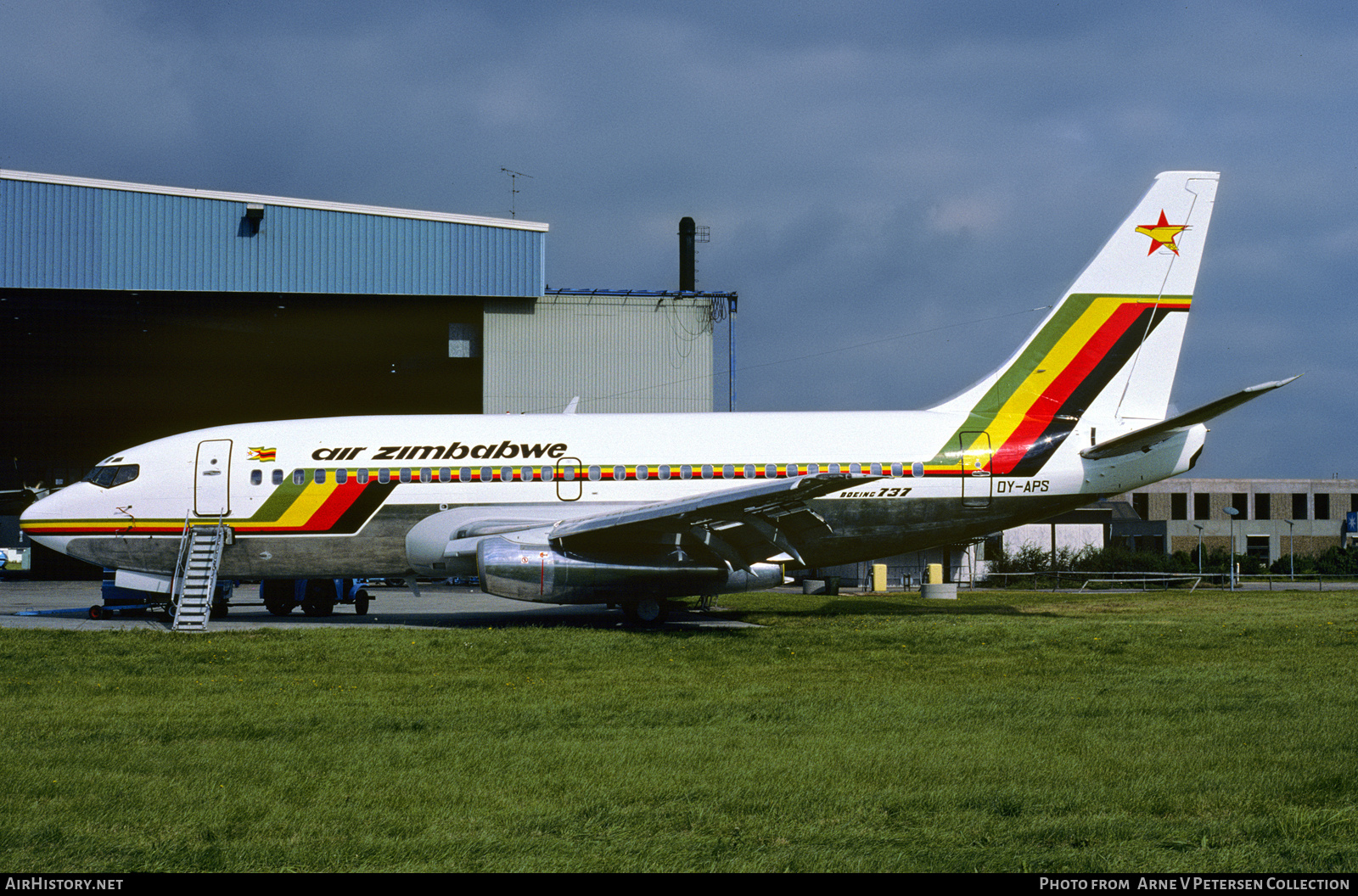 Aircraft Photo of OY-APS | Boeing 737-2L9/Adv | Air Zimbabwe | AirHistory.net #640097