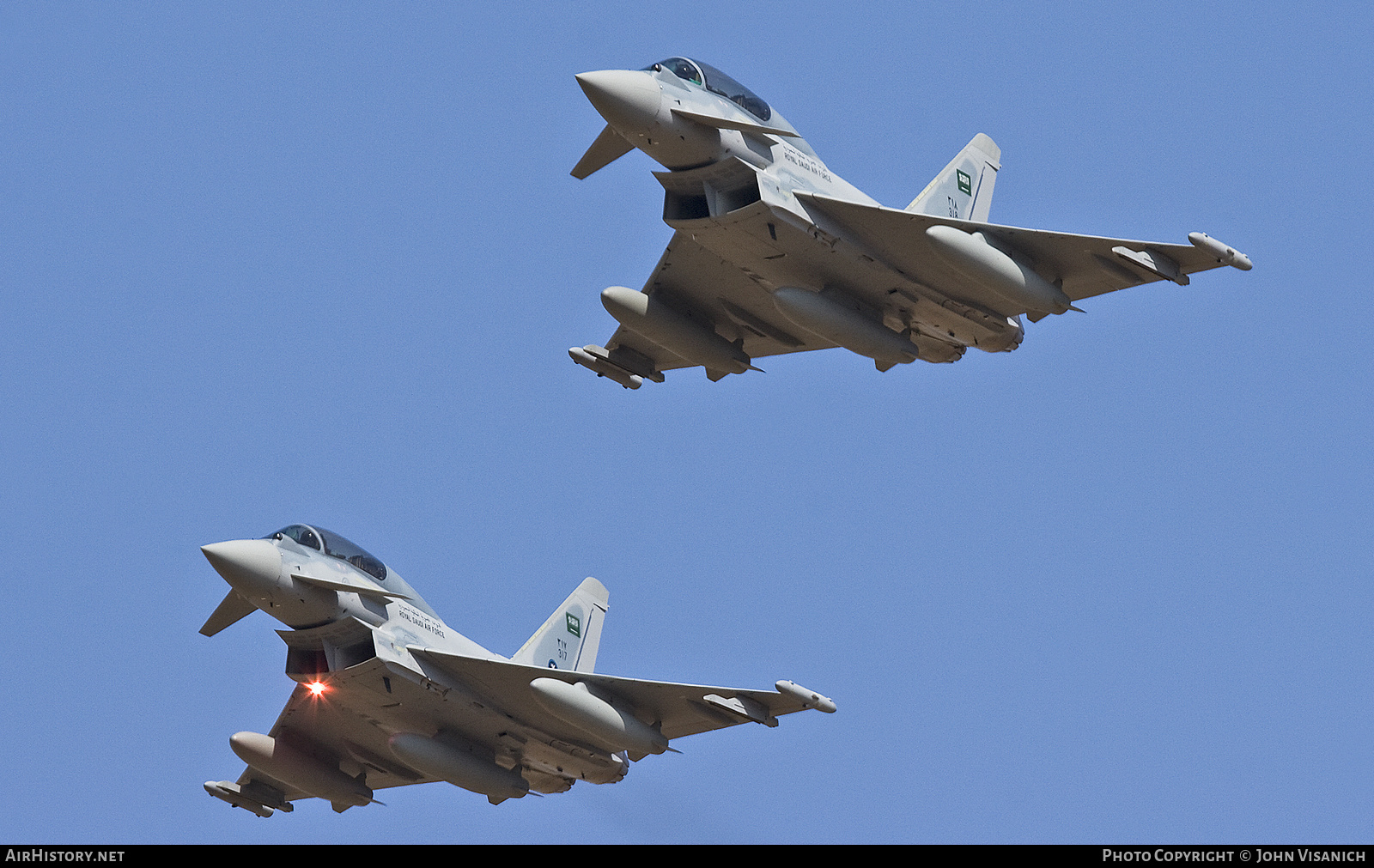 Aircraft Photo of 318 / ZK086 | Eurofighter EF-2000 Typhoon T | Saudi Arabia - Air Force | AirHistory.net #640101