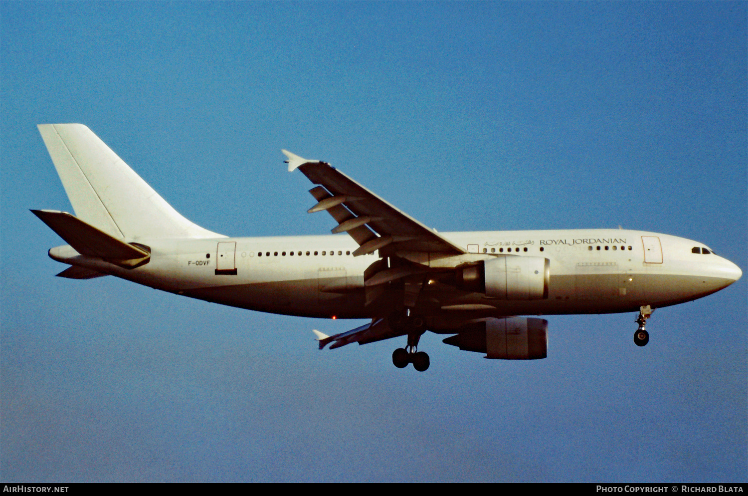 Aircraft Photo of F-ODVF | Airbus A310-304 | Royal Jordanian Airlines | AirHistory.net #640123