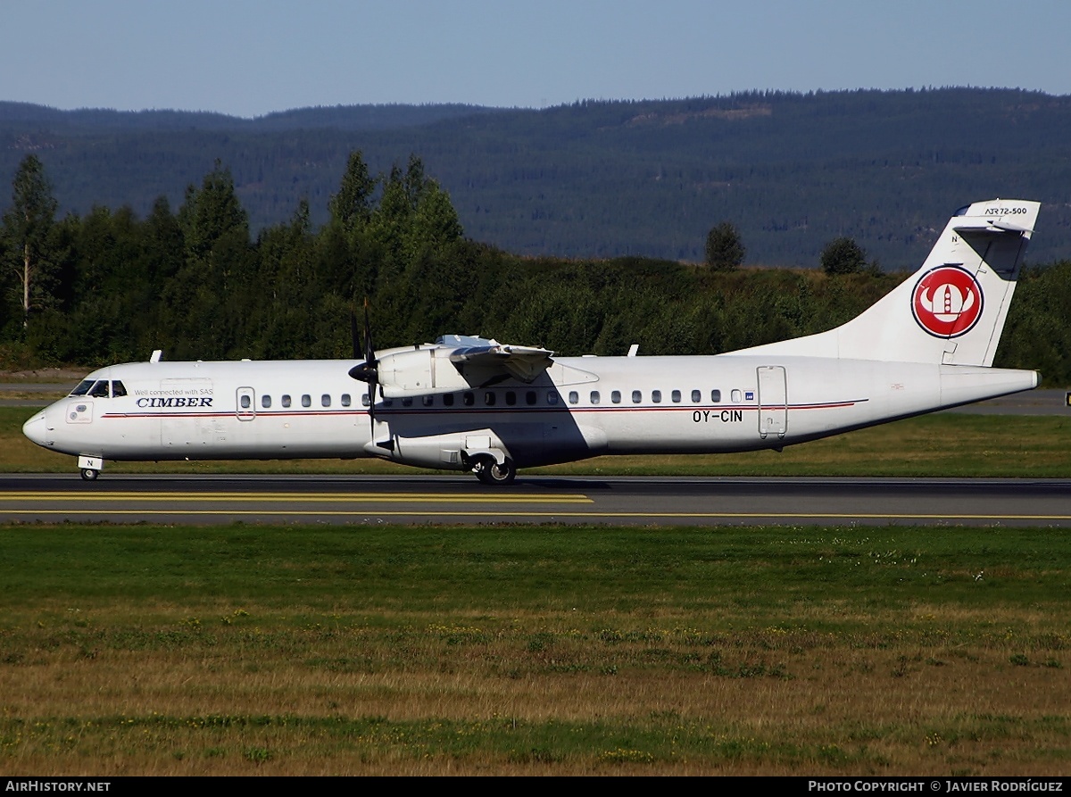 Aircraft Photo of OY-CIN | ATR ATR-72-500 (ATR-72-212A) | Cimber Air | AirHistory.net #640138