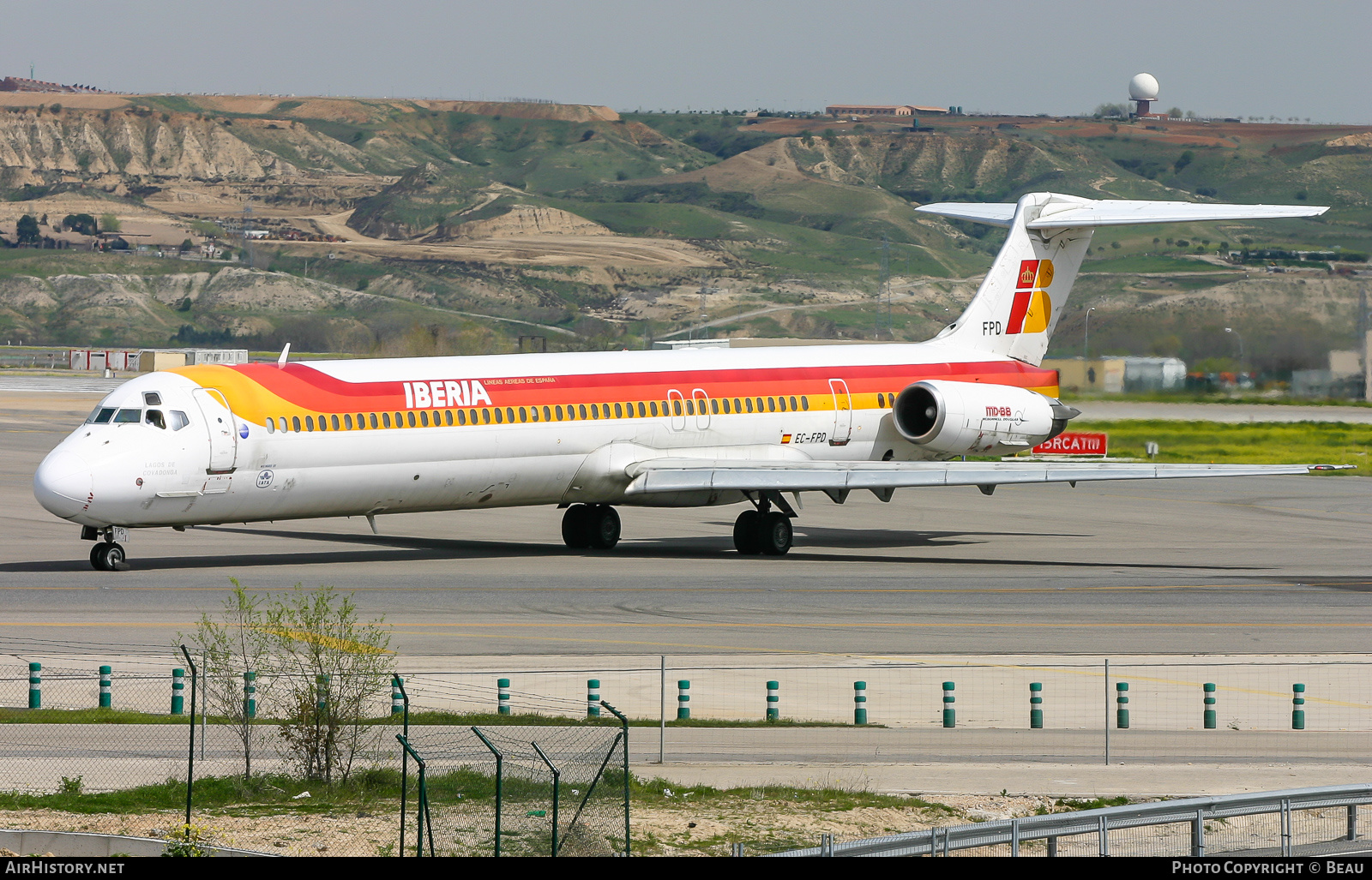 Aircraft Photo of EC-FPD | McDonnell Douglas MD-88 | Iberia | AirHistory.net #640139