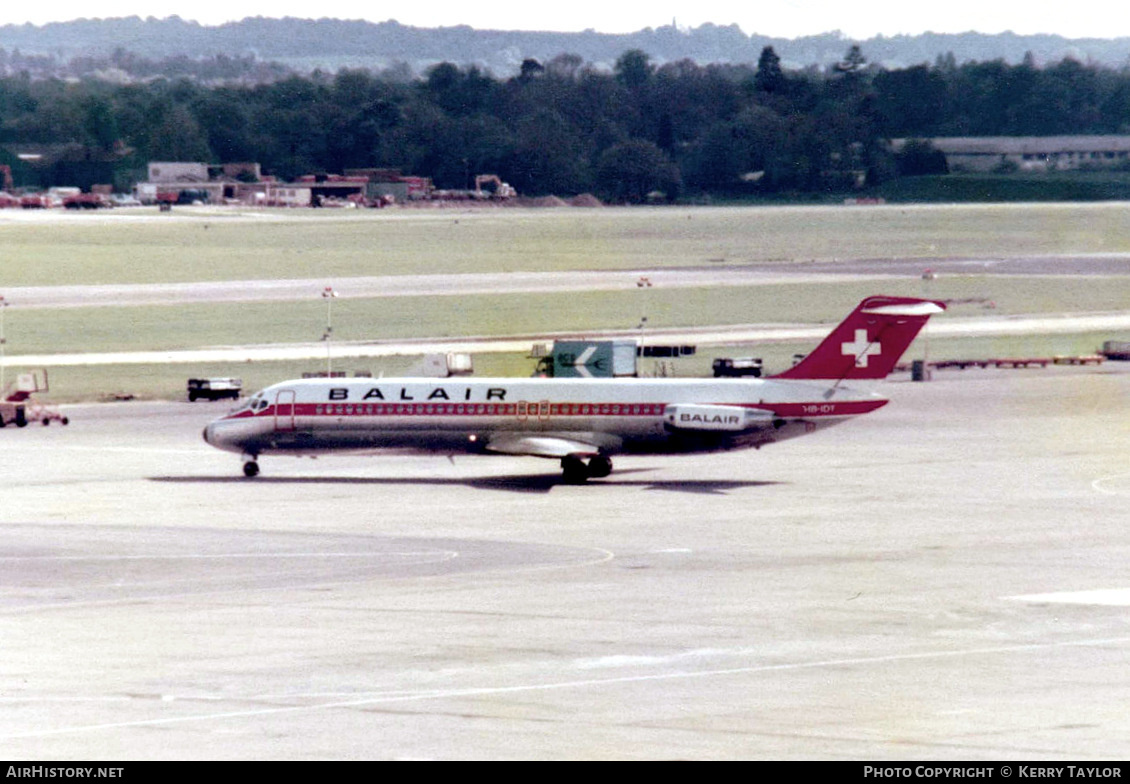 Aircraft Photo of HB-IDT | McDonnell Douglas DC-9-34 | Balair | AirHistory.net #640149