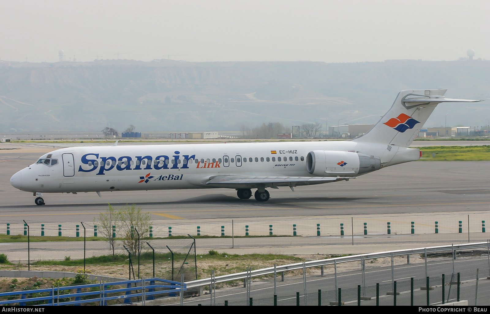 Aircraft Photo of EC-HUZ | Boeing 717-23S | Spanair Link | AirHistory.net #640150
