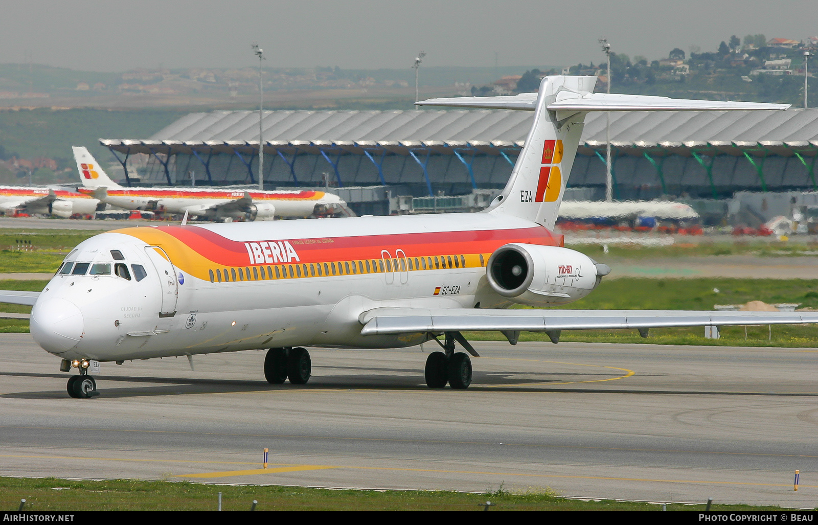 Aircraft Photo of EC-EZA | McDonnell Douglas MD-87 (DC-9-87) | Iberia | AirHistory.net #640151