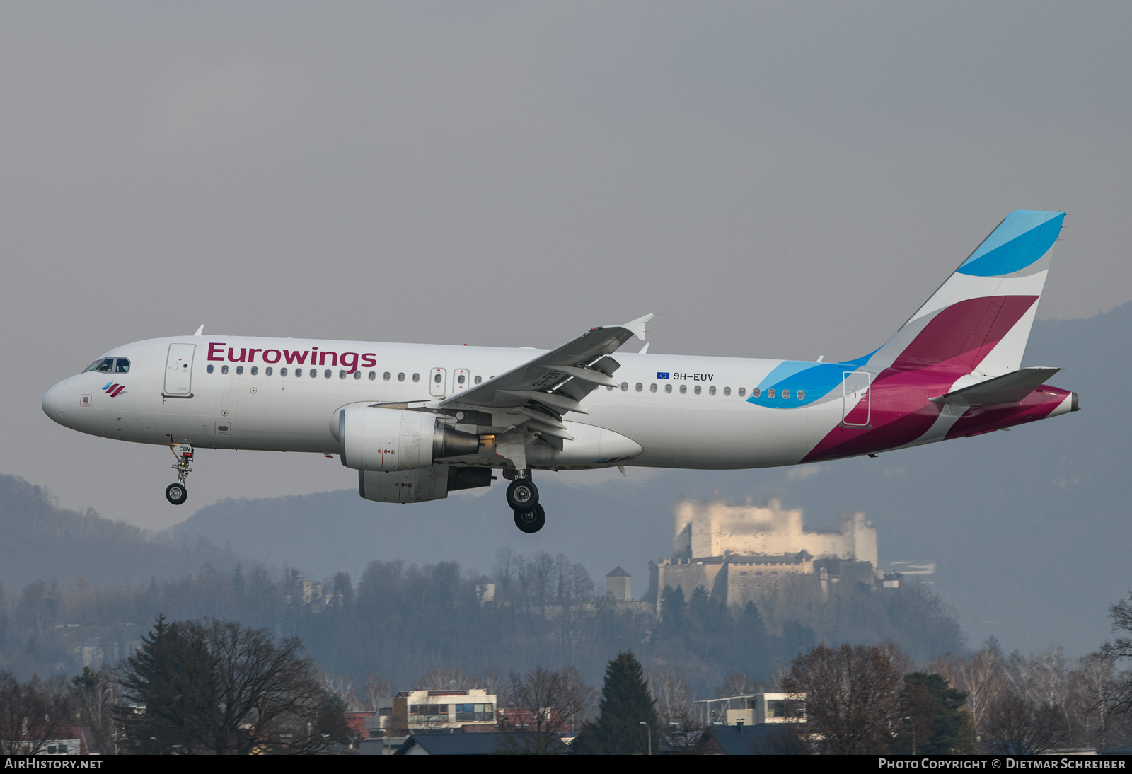 Aircraft Photo of 9H-EUV | Airbus A320-214 | Eurowings | AirHistory.net #640158