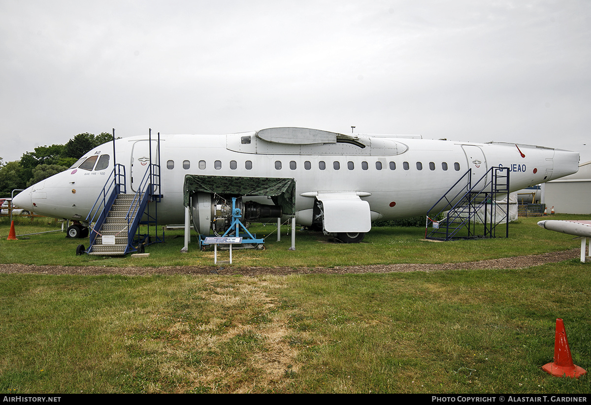 Aircraft Photo of G-JEAO | British Aerospace BAe-146-100 | AirHistory.net #640178