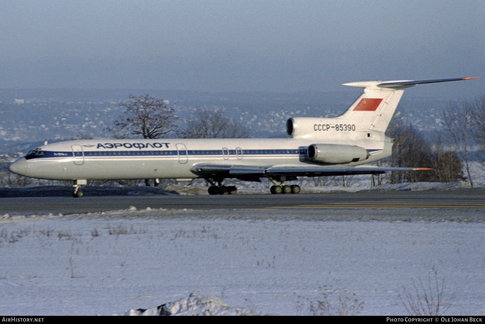 Aircraft Photo of CCCP-85390 | Tupolev Tu-154B-2 | Aeroflot | AirHistory.net #640189