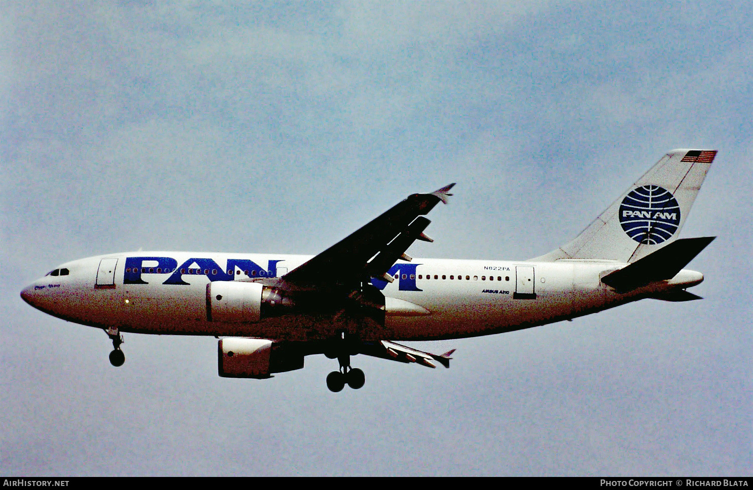 Aircraft Photo of N822PA | Airbus A310-324 | Pan American World Airways - Pan Am | AirHistory.net #640237