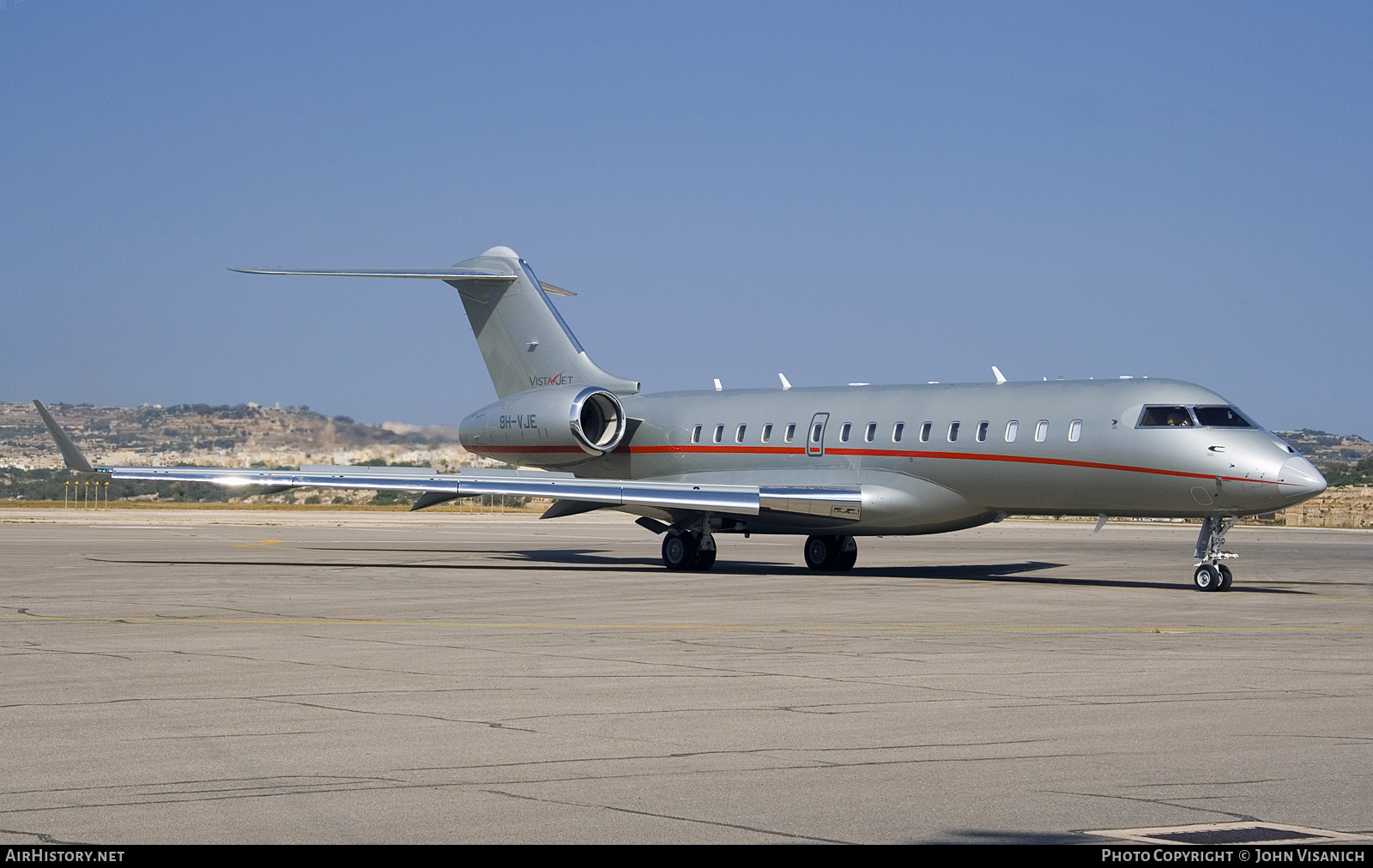 Aircraft Photo of 9H-VJE | Bombardier Global 6000 (BD-700-1A10) | VistaJet | AirHistory.net #640268