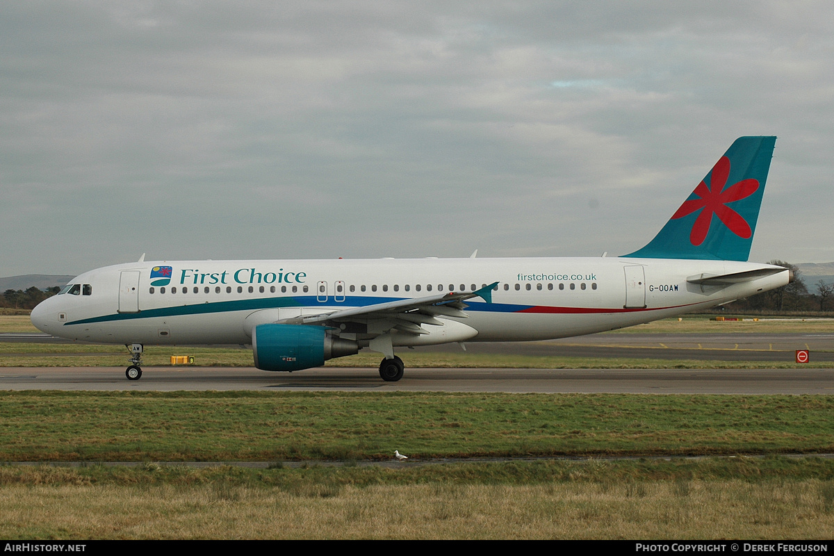 Aircraft Photo of G-OOAW | Airbus A320-214 | First Choice Airways | AirHistory.net #640276