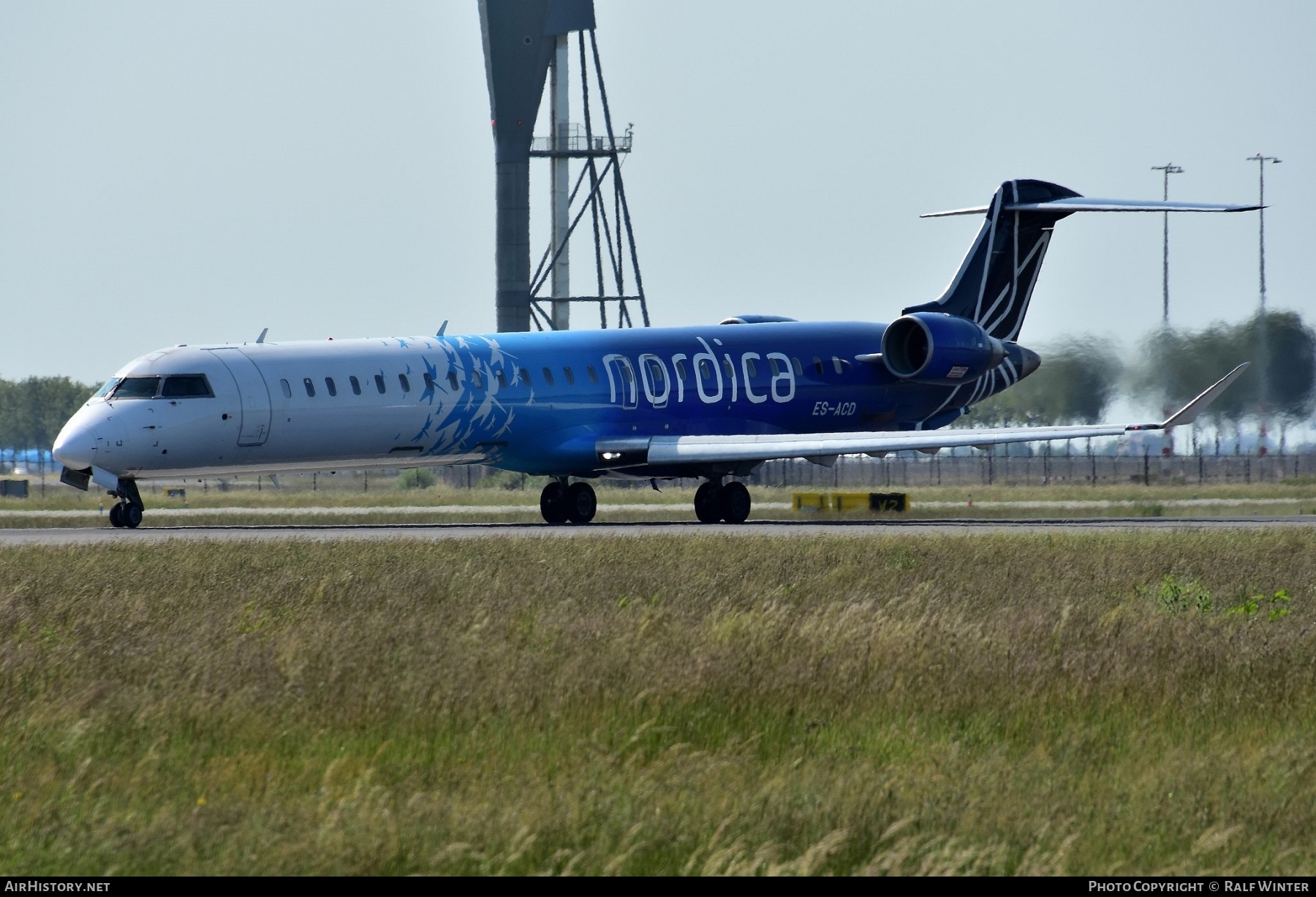 Aircraft Photo of ES-ACD | Bombardier CRJ-900ER (CL-600-2D24) | Nordica | AirHistory.net #640321